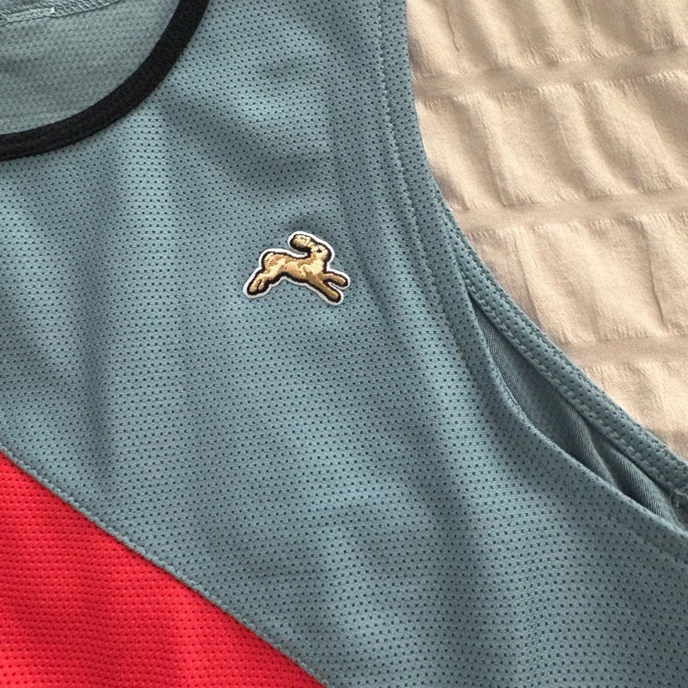 Tracksmith Blue and Red Women’s Tank Top - Picture 4 of 5